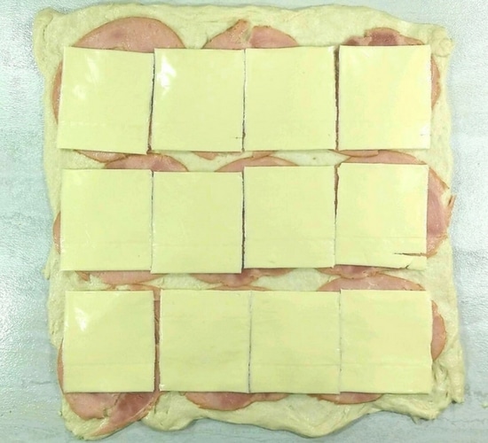 ham and cheese roll