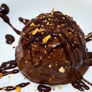Two-Ingredient Dark Chocolate Ice Cream
