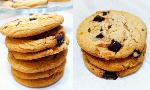 Bakery Style chocolate chunk cookies