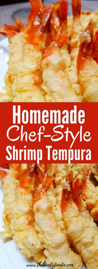 homemade shrimp tempura