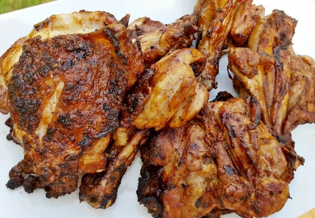 Simple Grilled Barbecue Chicken