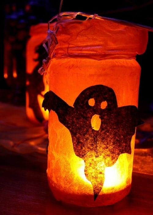 DIY halloween bottle