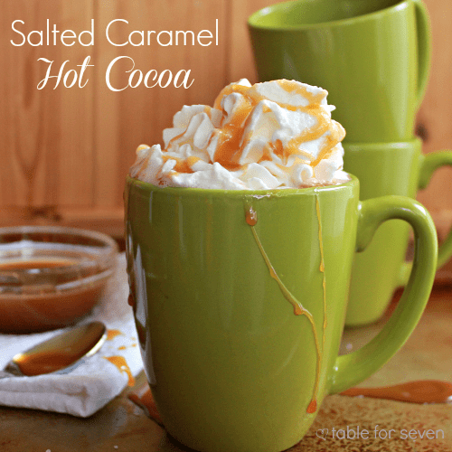 salted caramel hot cocoa