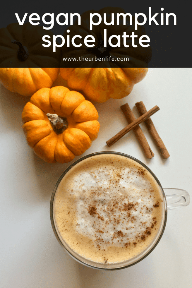 vegan pumpkin spice latte