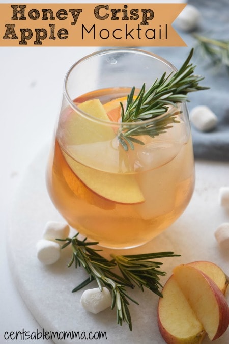 honey crisp apple mocktail